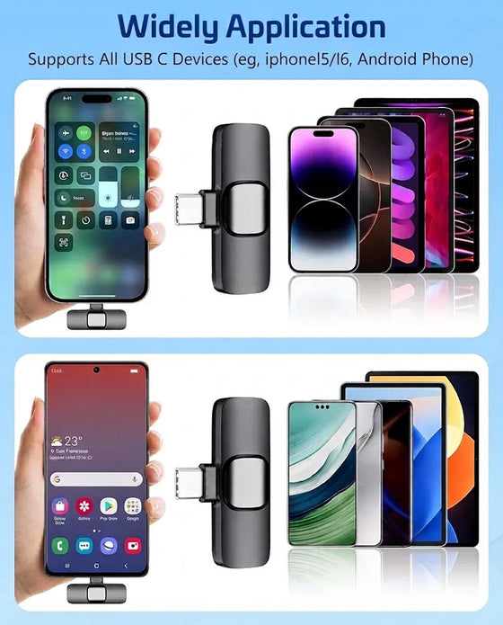 K11 Dual Wireless Vlogging Mic